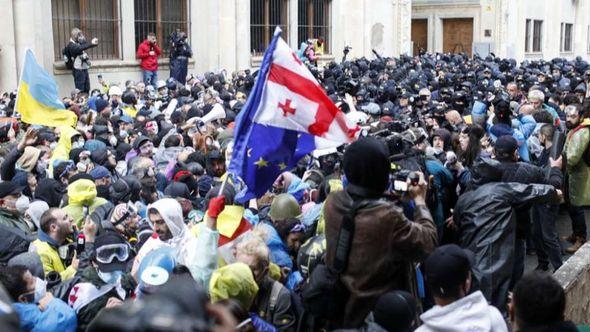 gruzija protesti - Avaz