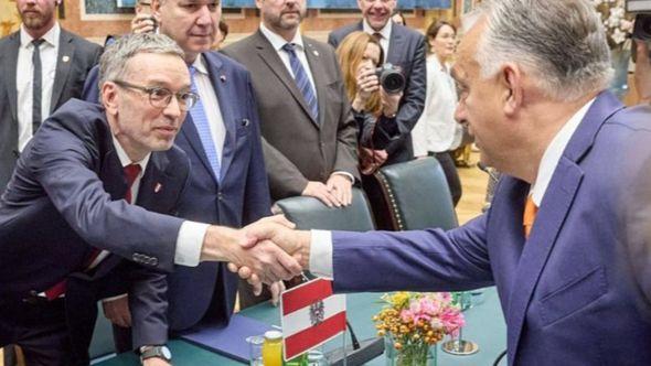 Herbert Kikl i Viktor Orban - Avaz