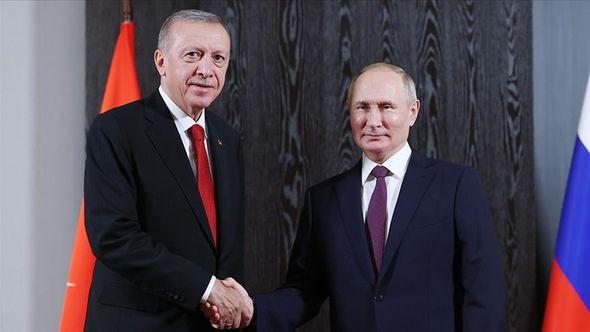 Erdoan i Putin na jednom od ranijih sastanaka - Avaz