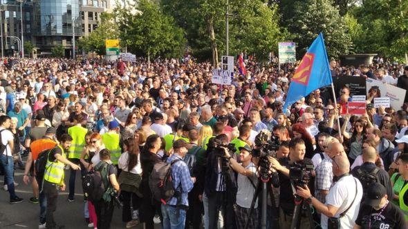 Sa održanih protesta - Avaz