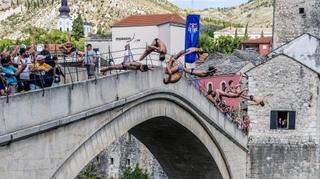 Stari most će danas biti pozornica finala petog takmičenja Red Bull Cliff Diving Svjetskog prvenstva