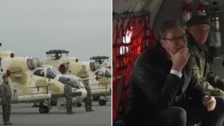 Srbija danas dobila 11 ruskih helikoptera Mi-35, Vučić poručio: U pitanju su velike promjene