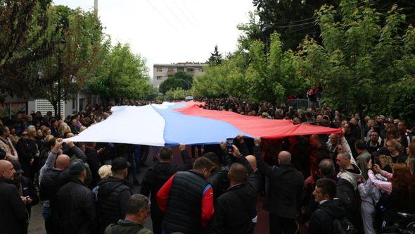 U Zvečanu počeo novi protest srpskih građana - Avaz