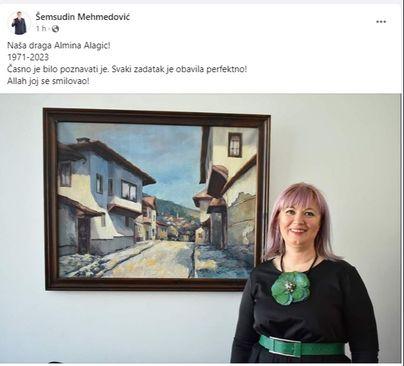 Facebook status Šemsudina Mehmedovića - Avaz