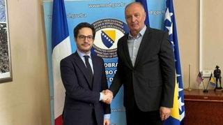 Ministar Helez i francuski ambasador: Dobra bilateralna saradnja dviju zemalja
