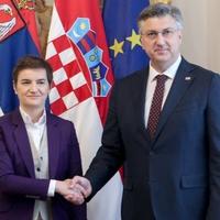 Plenković se sastao s Brnabić u Zagrebu