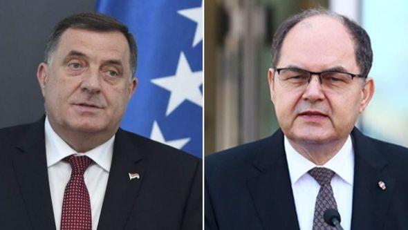 Milorad Dodik i Kristijan Šmit - Avaz