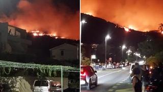 Vatra guta sve pred sobom, mještani strahuju za svoje kuće: Pogledajte zastrašujuće prizore iz Tučepa