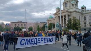 Novi protest "Srbija protiv nasilja", sve više građana ispred Skupštine