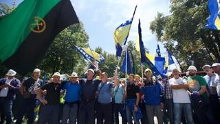 Uz pjesmu "Šehidski rastanak" okončan protest rudara