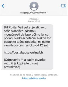 BH Pošta - Avaz