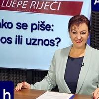 Kako se piše: uz nos ili uznos?