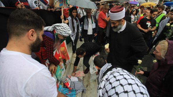 Beograd: Protest podrške narodu Palestine - Avaz