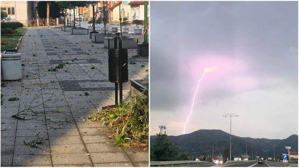 Nevrijeme napravilo haos u Žepču - Avaz