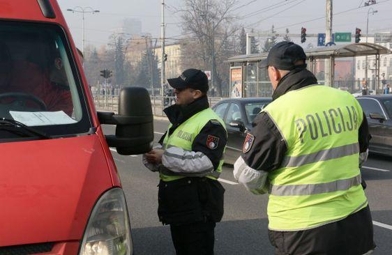 Kontrole saobraćaja u Sarajevu - Avaz