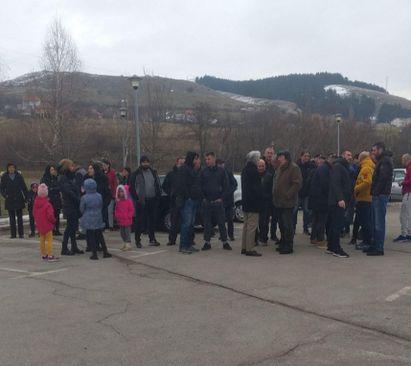 Sa današnjih protesta  - Avaz