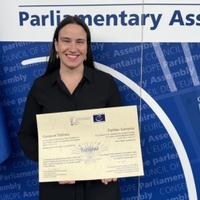 Karić u ime Grada Sarajeva primila Evropsku diplomu Vijeća Evrope u Strasbourgu