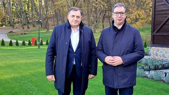 Milorad Dodik i Aleksandar Vučić - Avaz