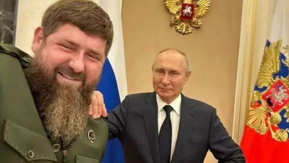 Ramzan Kadirov i Vladimir Putin - Avaz