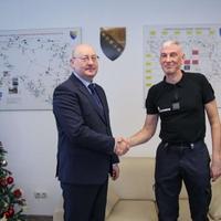 Kuprešaković primio u posjetu specijalnog savjetnika za policijske agencije EUFOR-a