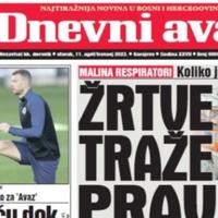 Danas u "Dnevnom avazu" čitajte: Žrtve traže pravdu