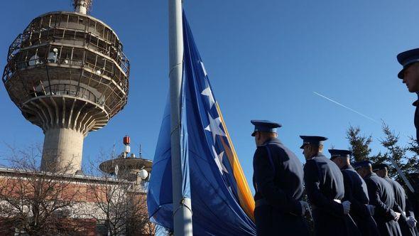 Manifestacija na Humu - Avaz