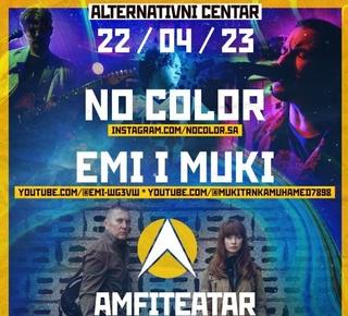 Autorski duo "Emi i Muki" i sarajevski bend "No Color" nastupaju u Domu mladih