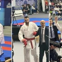 Karatisti ponovo obradovali domovinu: Anes Bostandžić, Marina Kurteš i Emina Sipović se u BiH vraćaju s medaljama