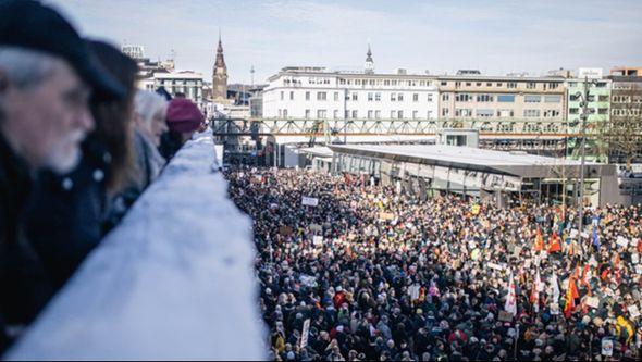 Sa protesta u Njemačkoj - Avaz