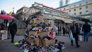 Hrvatska: Od cipelica podignut memorijal djeci ubijenoj u Palestini