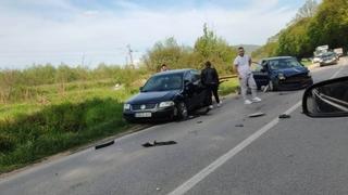 Saobraćajna nesreća u Doboju: Pričinjena materijalna šteta, stvaraju se gužve