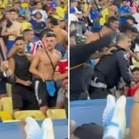 Video / Okršaj velikih rivala u sjeni haosa na tribinama: Pogledajte šta se dešavalo uoči meča Brazila i Argentine