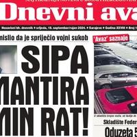 U današnjem "Dnevnom avazu" čitajte: Kako je SIPA demaskirala Ramine laži