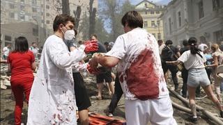 Užas u Kijevu: Pogođena dječja bolnica, ima mrtvih 