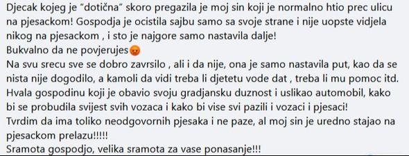 Komentar majke dječaka - Avaz