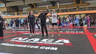 Ajla Saračević osvojila dvije zlatne i jednu srebrnu medalju na „NAGA Europe Grappling Championshipu" 