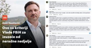 Naša stranka predstavila dodatne kriterije za neradnu nedjelju, građani ih kritikovali: "Izgubit ćete i ovih par hiljada glasova"