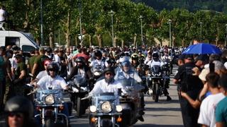 Foto+video / Više od 700 učesnika Moto-maratona stiglo u Potočare