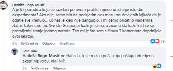 Tule: Njegov komentar na Facebooku - Avaz