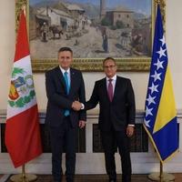 Bećirović primio novoimenovanog ambasadora Republike Peru za BiH
