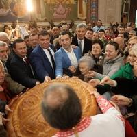 Održana božićna liturgija u Sabornom hramu Svetog Preobraženja Gospodnjeg