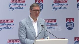 Vučić: U Srbiji, poslije glasanja o Rezoluciji, sve odjekuje od ponosa, kod onih koji su je spremali muk