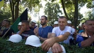 Zenički rudari nisu dobili plaću ni nakon protesta u Sarajevu, očekuju novu reakciju Vlade FBiH