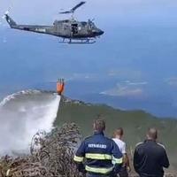 Helikopter OSBiH gasio požar na Bjelašnici
