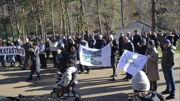 Protest u Jablanici - Avaz