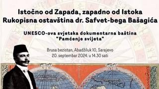 Rukopisna ostavština Safveta-bega Bašagića zaštićena UNESCO-m pred bh. javnošću